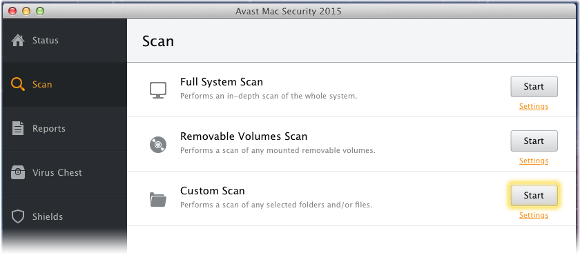mac virus scan avast